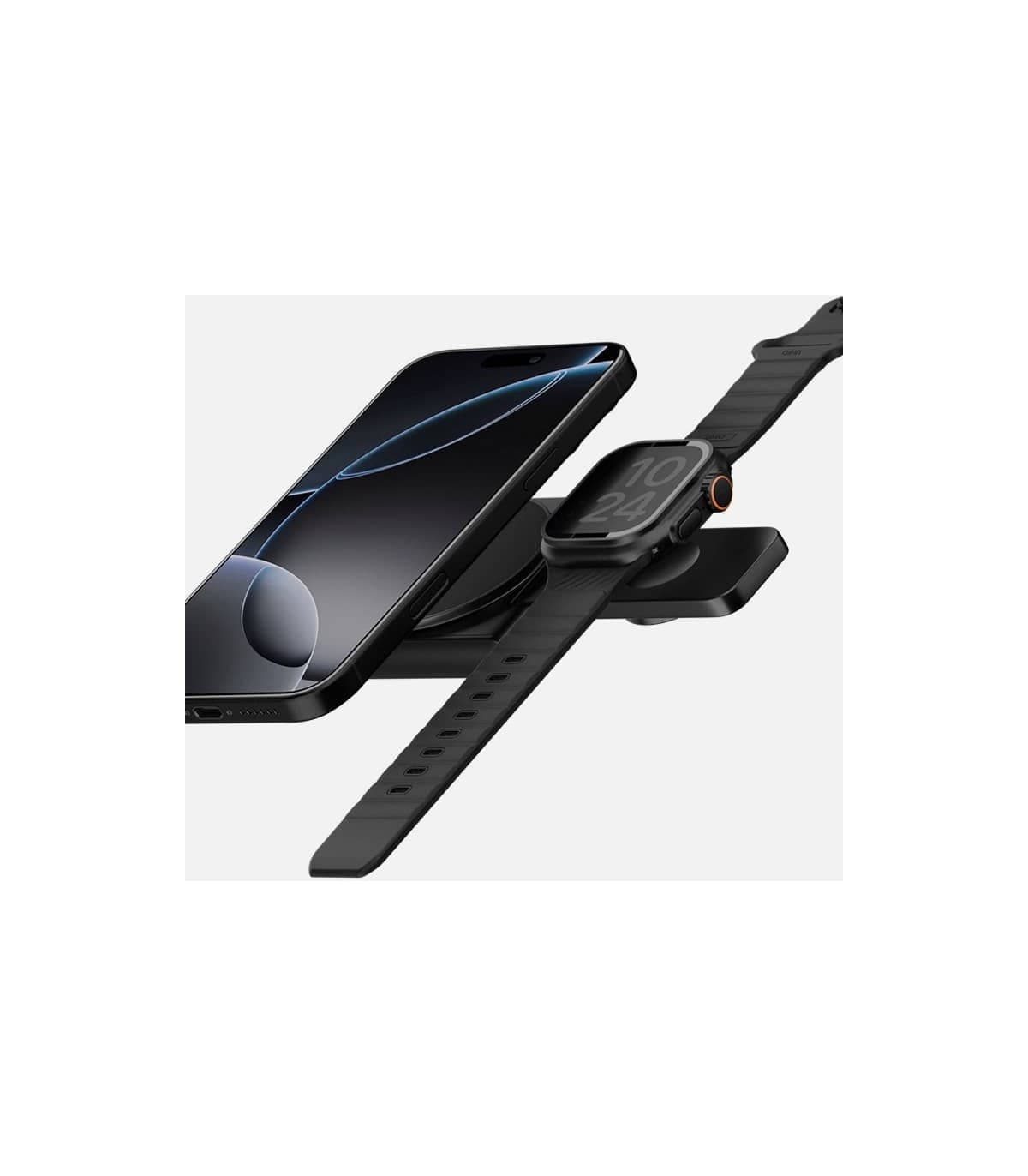 شارژر بی سیم مگ‌سیف ۲ در ۱ انرژیا مدل ENERGEA MAGDUO Qi2