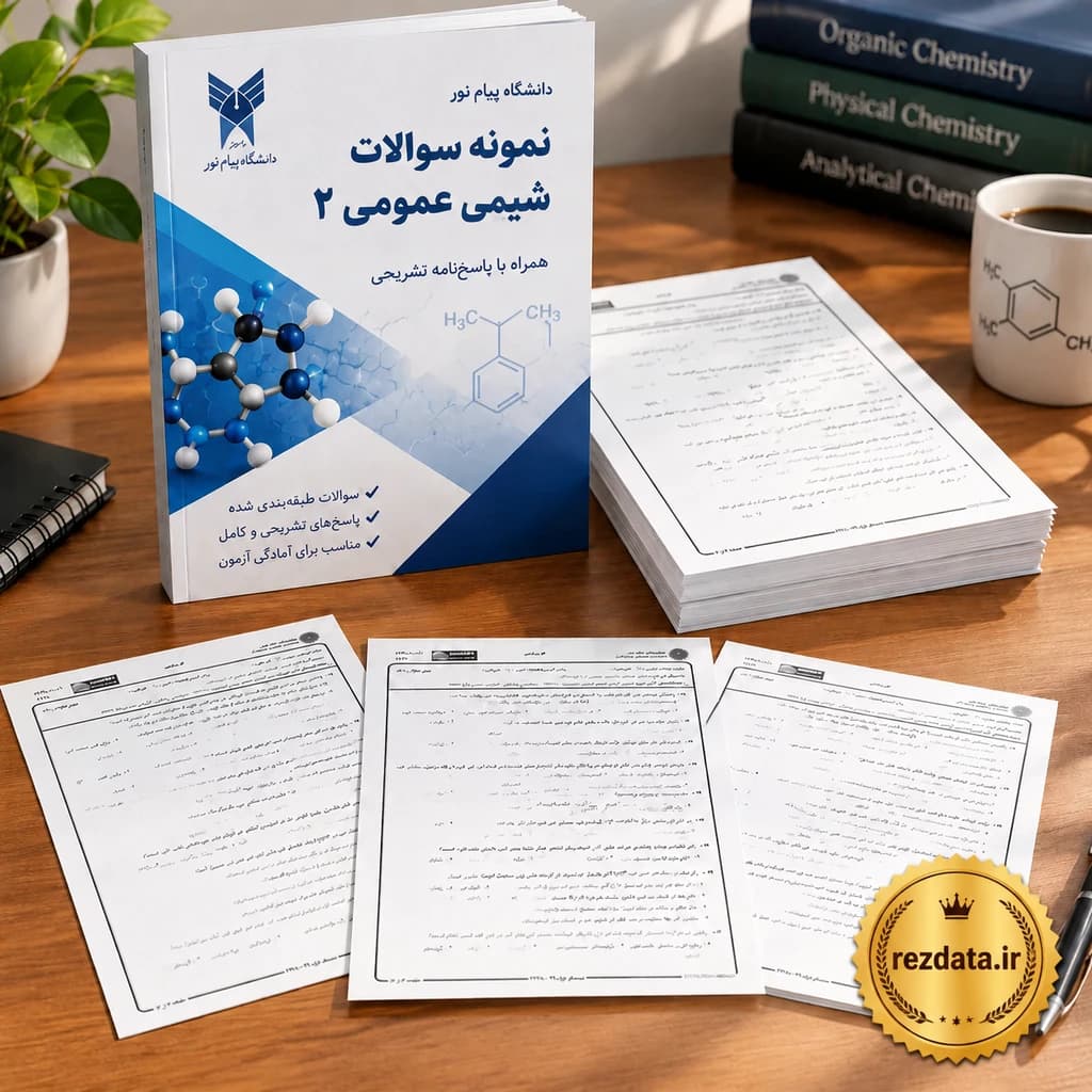دانلود فایل متنی نمونه سوالات شیمی عمومی 2 ( نسخه پی دی اف PDF)