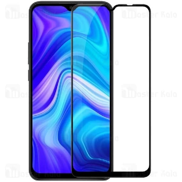محافظ صفحه شیشه ای تمام صفحه تمام چسب نیلکین Xiaomi Redmi 9A / 9C Nillkin CP+ Pro — تصویر ۳