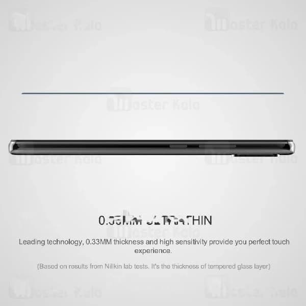 محافظ صفحه شیشه ای تمام صفحه تمام چسب نیلکین Xiaomi Redmi 9A / 9C Nillkin CP+ Pro — تصویر ۷