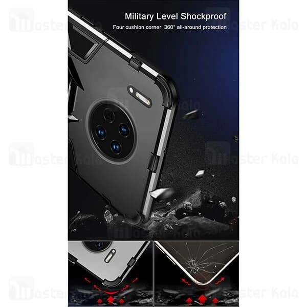 گارد ضد ضربه انگشتی Huawei Mate 40 KEYSION ShockProof Armor Ring — تصویر ۷