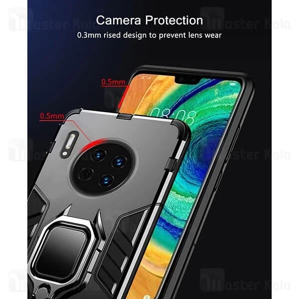 گارد ضد ضربه انگشتی Huawei Mate 40 KEYSION ShockProof Armor Ring — تصویر ۳