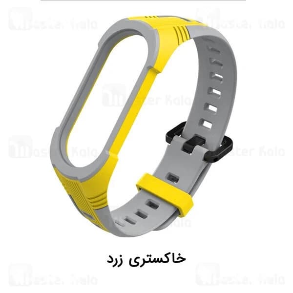 بند سیلیکونی دستبند سلامتی شیائومی Xiaomi Mi Band 5 / 6 Style X Sport Band — تصویر ۸