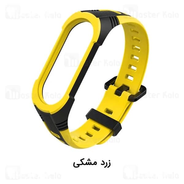 بند سیلیکونی دستبند سلامتی شیائومی Xiaomi Mi Band 5 / 6 Style X Sport Band — تصویر ۲