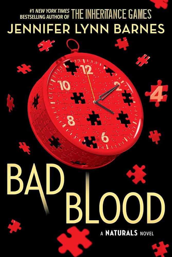 کتاب Bad Blood (خون بد) اثر جنیفر لین بارنز | جلد چهارم مجموعه The Naturals | نسخه PDF انگلیسی