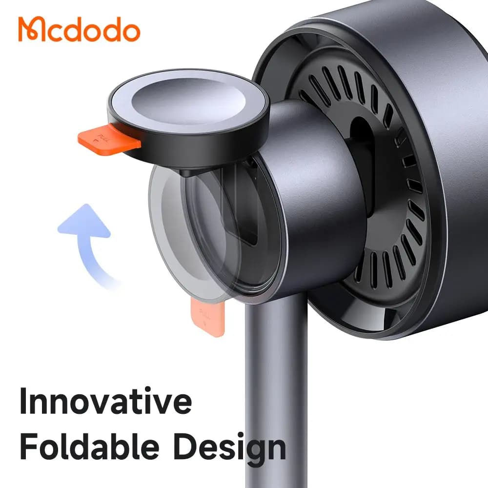 استند شارژر وایرلس 3 کاره 22.5 وات به همراه آداپتور 33وات مک دودو Mcdodo CH-2462 Qi2 — تصویر ۲