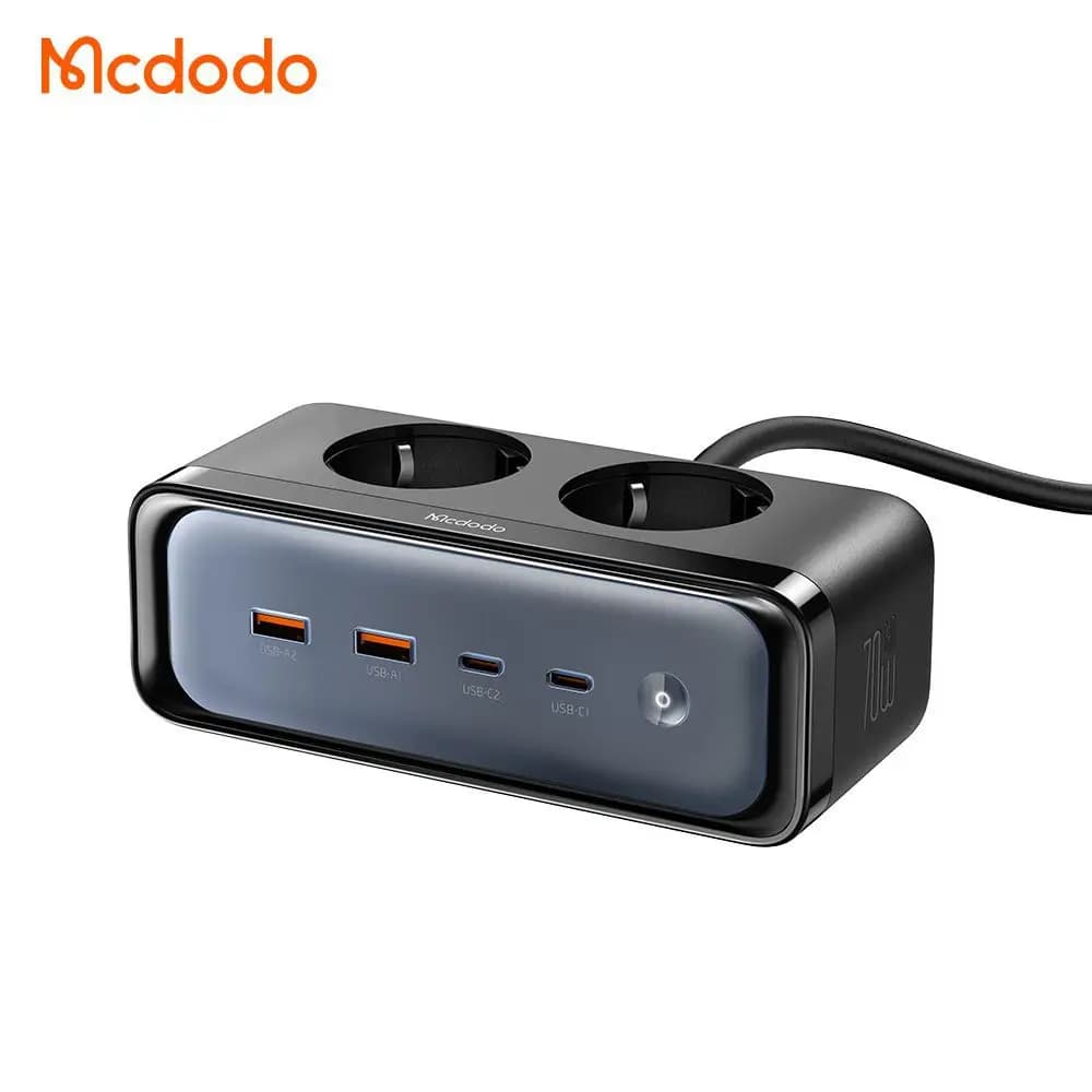 آداپتور شارژ و چند راهی محافظ برق 70 وات مک دودو مدل MCDODO GaN CH-4610
