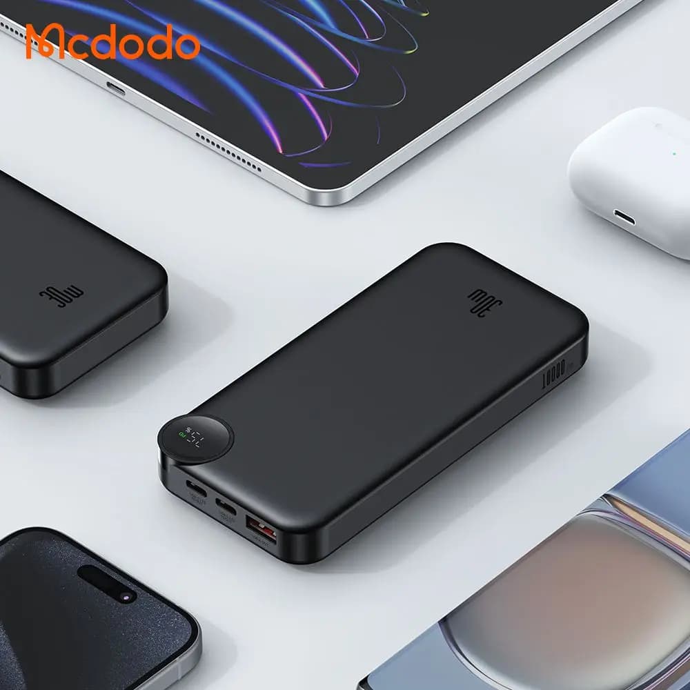 پاوربانک 30 وات ظرفیت 10000 هزار مک دودو مدل MCDODO MC-3850 — تصویر ۶