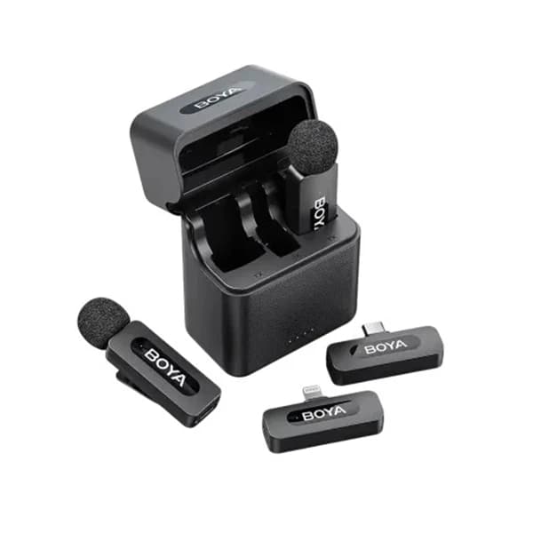 میکروفن یقه ای بویا مدل V3-COMBO با درگاه اتصال USB-C , Lightning — تصویر ۴