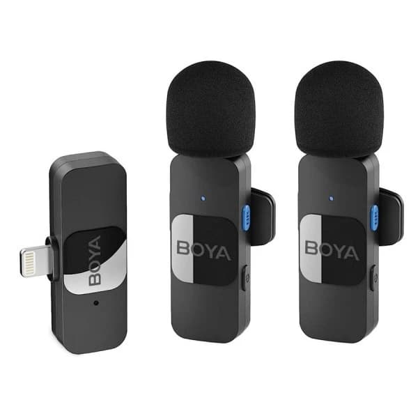 میکروفن بی سیم بویا BOYA V2 IPHONE — تصویر ۴