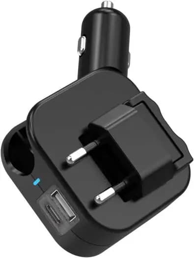 شارژر دوگانه فندکی و دیواری گرین لاین مدل Green Lion Duo Power Car and Wall Charger — تصویر ۶