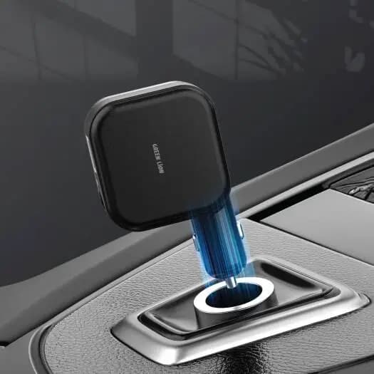 شارژر دوگانه فندکی و دیواری گرین لاین مدل Green Lion Duo Power Car and Wall Charger — تصویر ۴