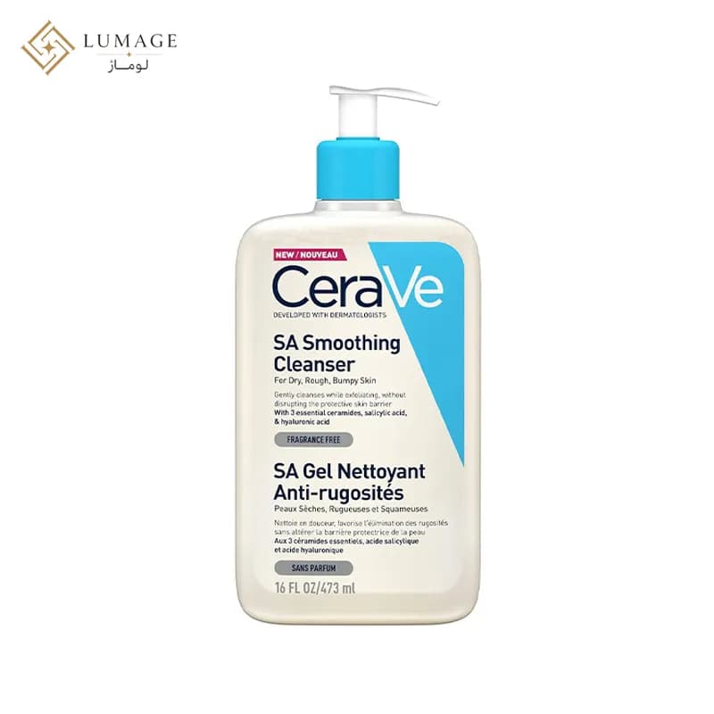 ژل شستشو سراوی مدل SA Smoothing Cleanser مناسب پوست خشک و زبر