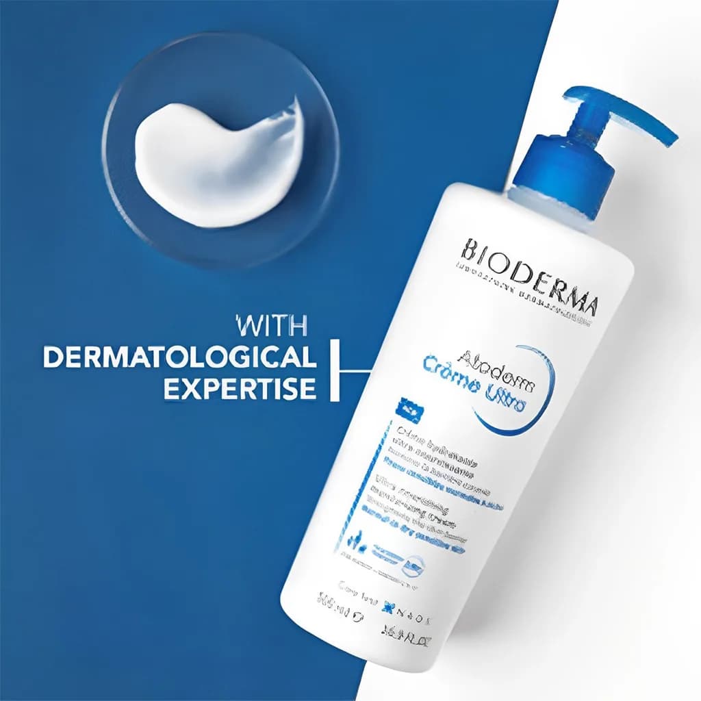کرم مرطوب کننده و تغذیه کننده بایودرما اتودرم پمپی Creme Ultra — تصویر ۳