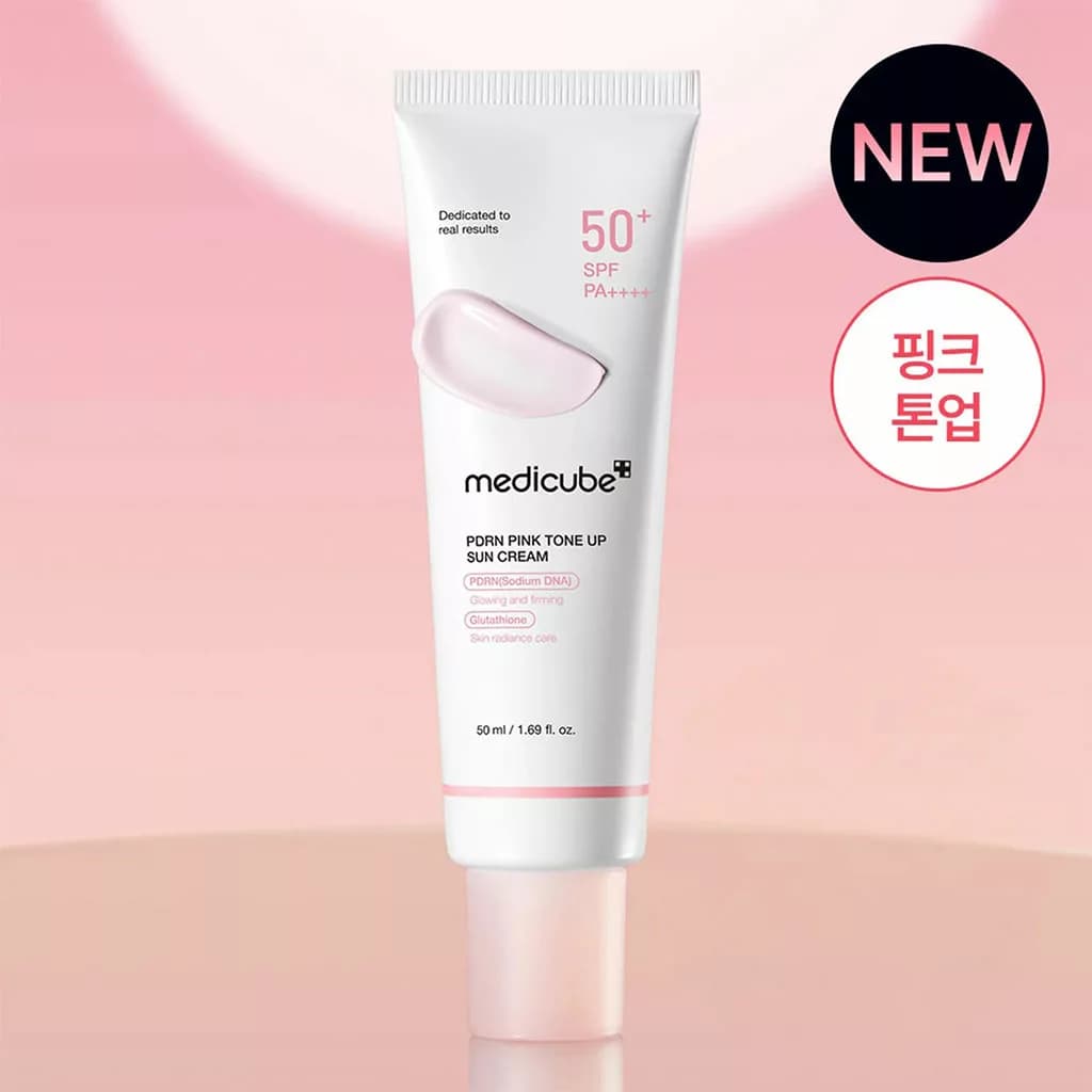 ضدآفتاب PDRN مدی کیوب تون آپ PDRN PINK medicube — تصویر ۴