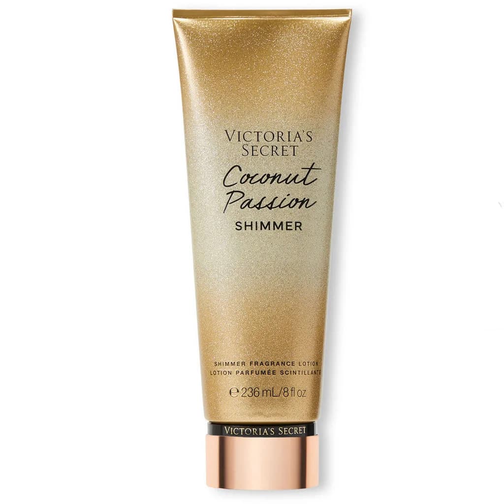 لوسیون بدن coconut passion ویکتوریا سکرت SHIMMER شیمر victoria secret