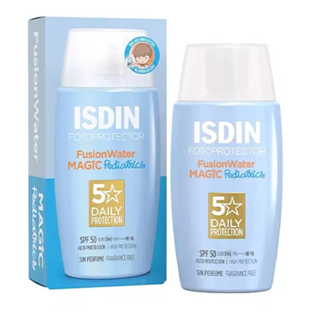 کرم ضد آفتاب کودک ایزدین فیوژن واتر Isdin Fusion Water Pediatrics — تصویر ۲