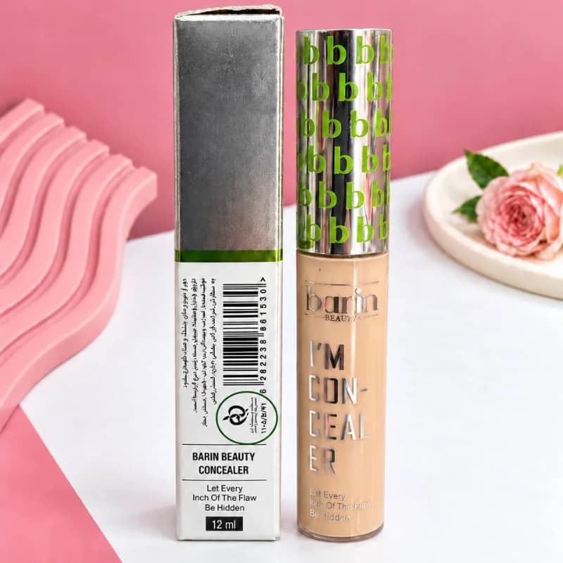کانسیلر مایع بارین بیوتی مدل I’m Concealer حجم 12 میل