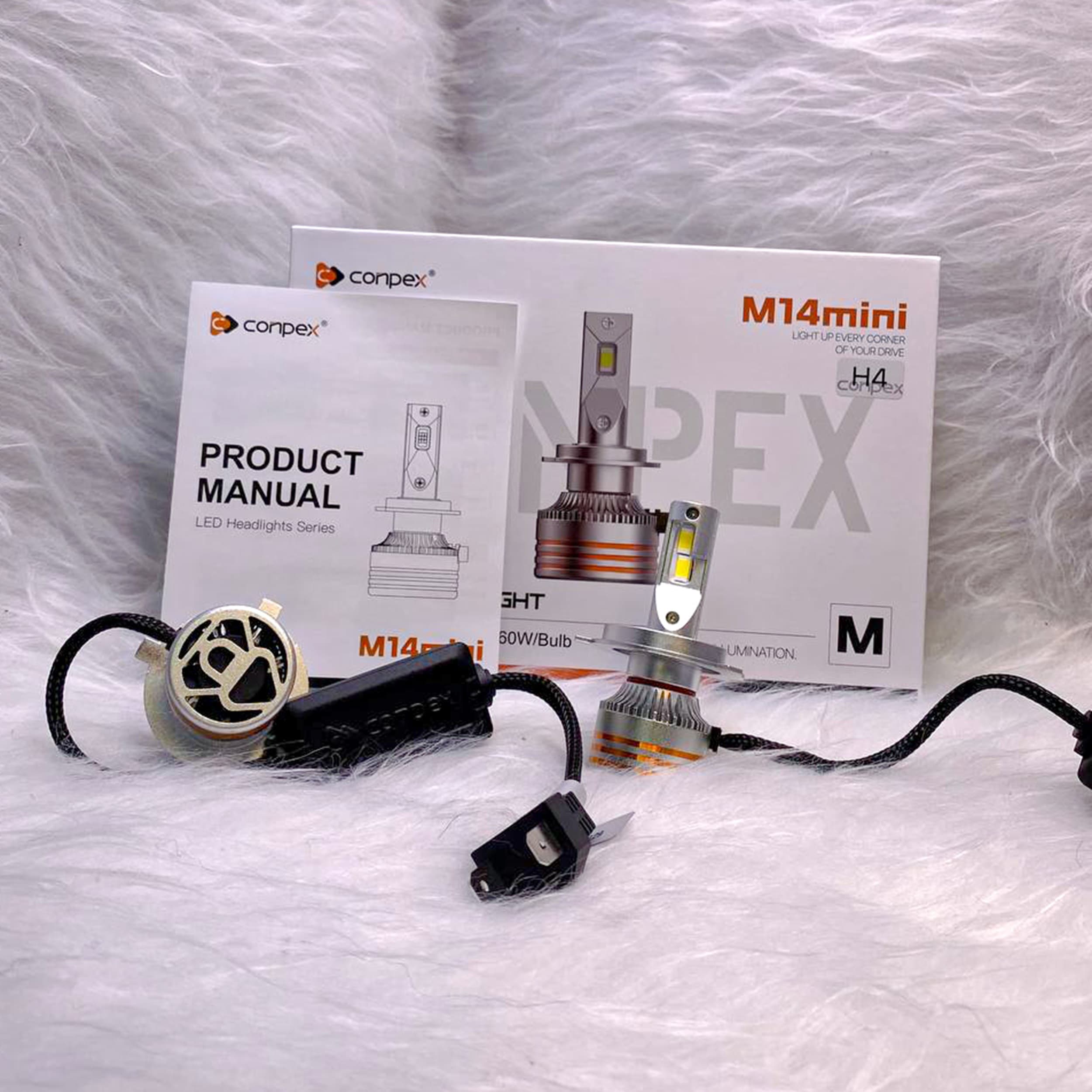 هدلایت 65 وات نور طبیعی برند کانپکس مدل M14 MINI — تصویر ۴