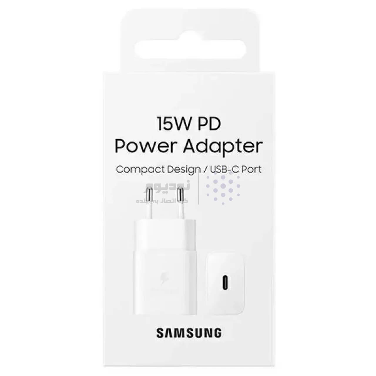 شارژر دیواری فست و PD تک پورت SAMSUNG مدل TA800 15W – سفید – kZN (گارانتی شش ماهه Kezen) — تصویر ۲