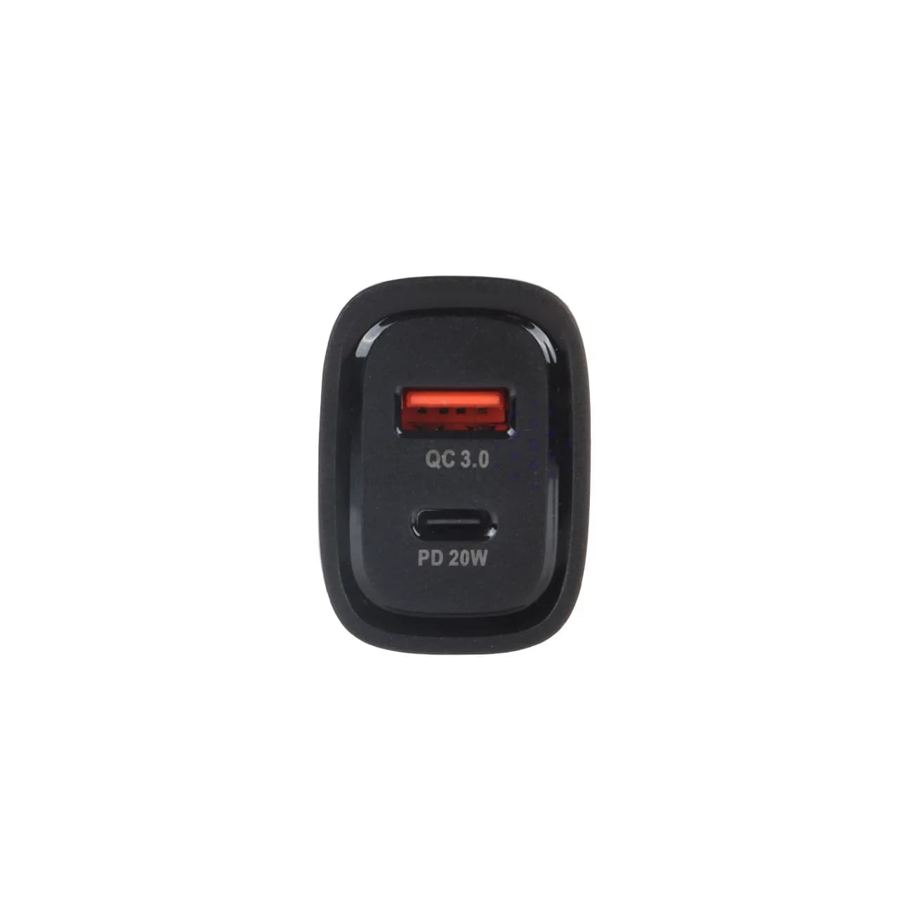 شارژر دیواری فست و PD دو پورت JBQ مدل HC-NP20 20W همراه با کابل آیفون – مشکی (گارانتی یکساله رصاصی) — تصویر ۳
