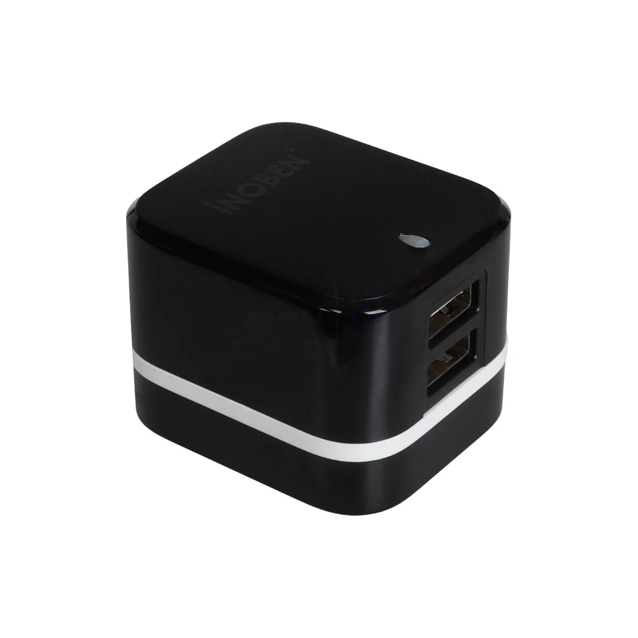 شارژر دیواری فست دو پورت iNOBEN مدل iCHARGE W34 – مشکی — تصویر ۳