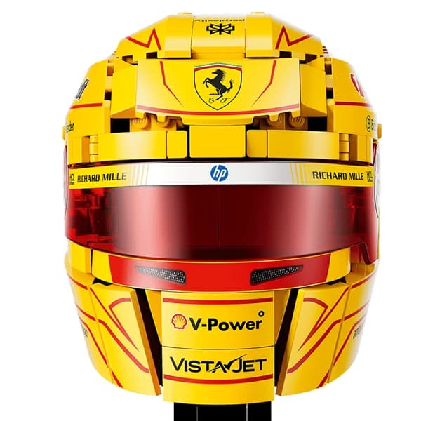 لگو ادیشنز مدل 43022 کلاه ایمنی Scuderia Ferrari HP لوئیس همیلتون — تصویر ۸