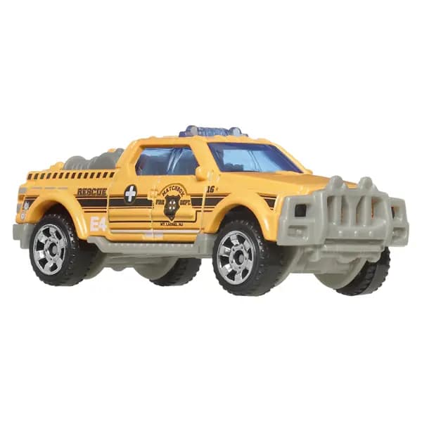بسته پنج‌عددی ماشین فلزی Matchbox MBX Rescue IV کد JBX32 — تصویر ۶