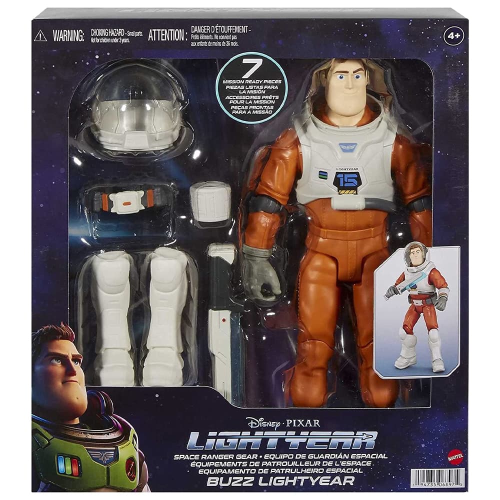 اکشن فیگور باز لایتیر همراه با وسایل فضانوردی LIGHTYEAR