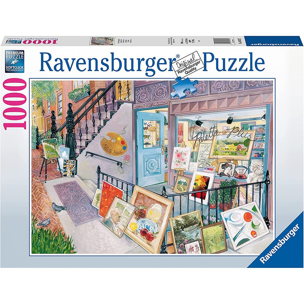 پازل 1000 قطعه Ravensburger طرح گالری هنری
