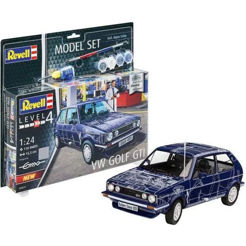 کیت ساختنی ماشین Revell مدل Volkswagen Golf GTI