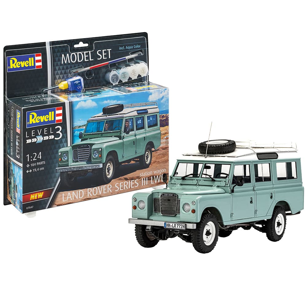 کیت ساختنی ماشین Revell مدل Land Rover Series 3