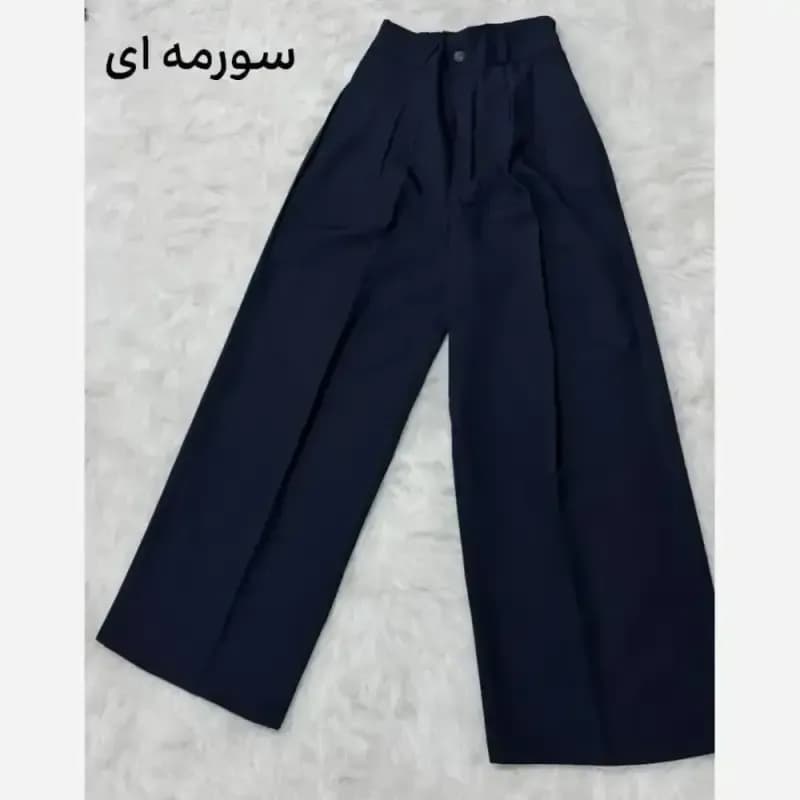 شلوار تمام بگ ریزشی بزایاق جنس بزایاق گرم بالا — تصویر ۷
