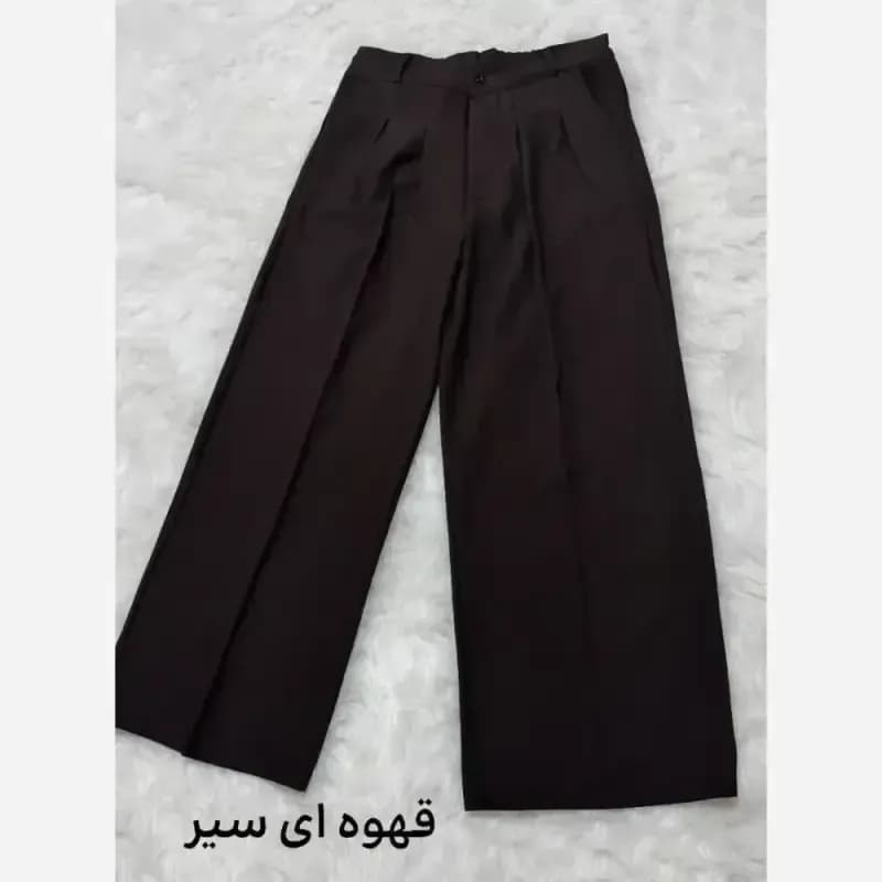 شلوار تمام بگ ریزشی بزایاق جنس بزایاق گرم بالا — تصویر ۵