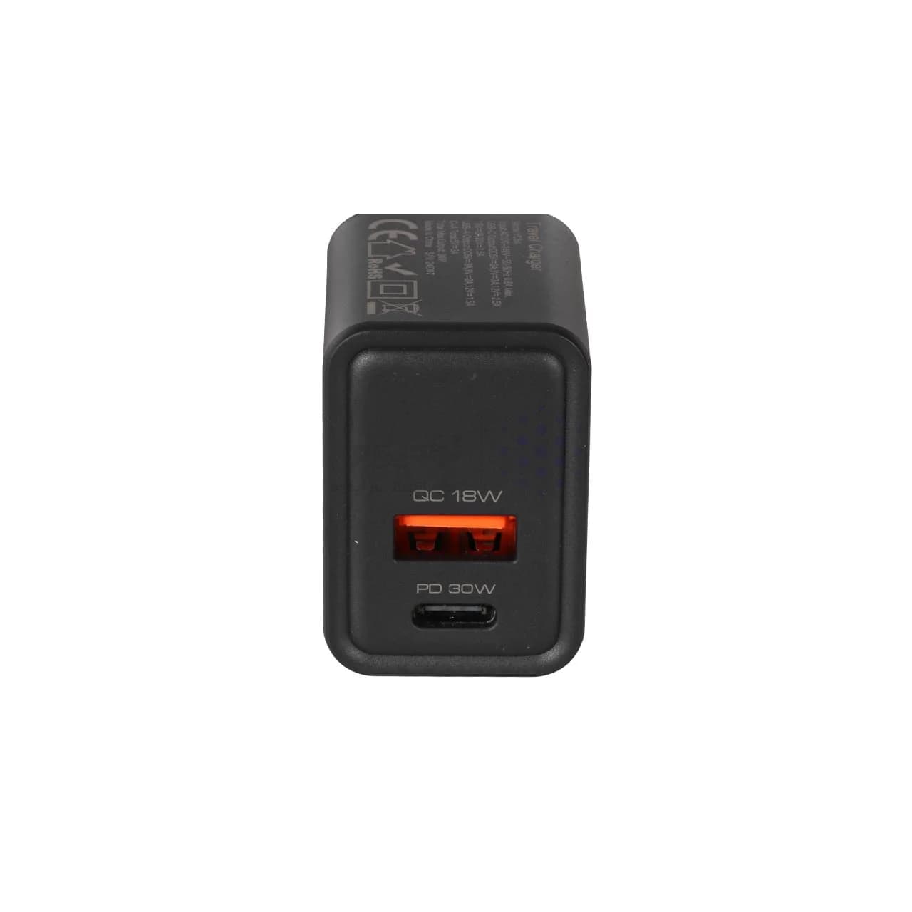 شارژر دیواری PD و فست دو پورت Yesido مدل YC64 30W – مشکی (گارانتی 18 ماه تعویض نیکان همراه) مجهز به فناوری GAN — تصویر ۴