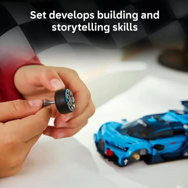 لگو سری اسپید مدل Bugatti Vision GT Hyper Sports Car کد 77253 — تصویر ۴