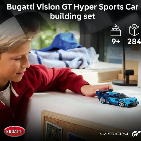 لگو سری اسپید مدل Bugatti Vision GT Hyper Sports Car کد 77253 — تصویر ۲