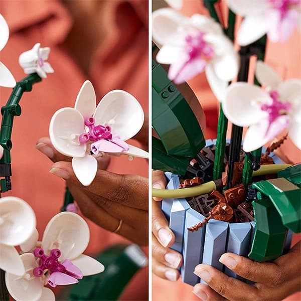 ساختنی لگو آیکونز مدل 10311 گل ارکیده Orchid — تصویر ۵