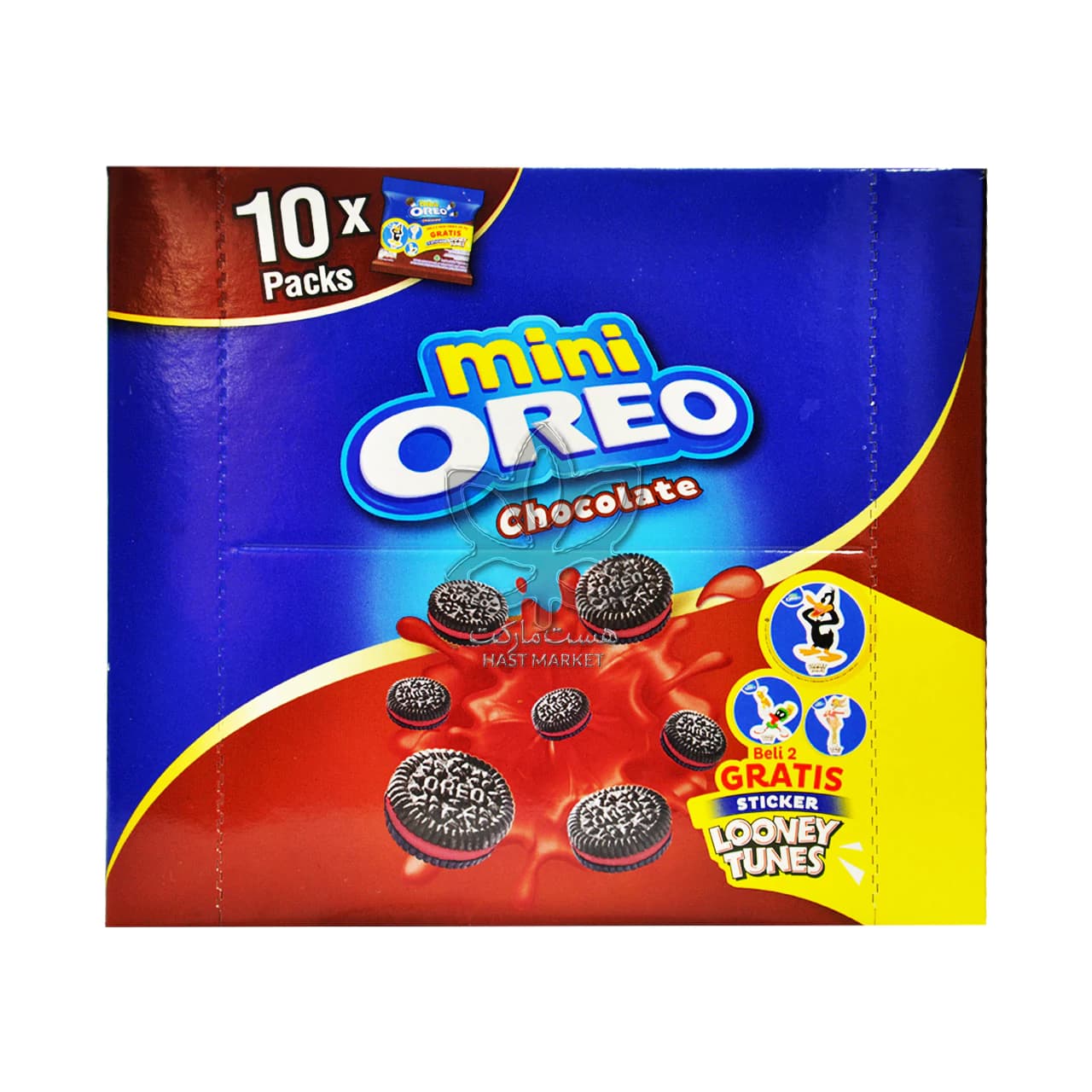 پک ده تایی مینی بیسکوییت کرم شکلاتی اوریو – oreo
