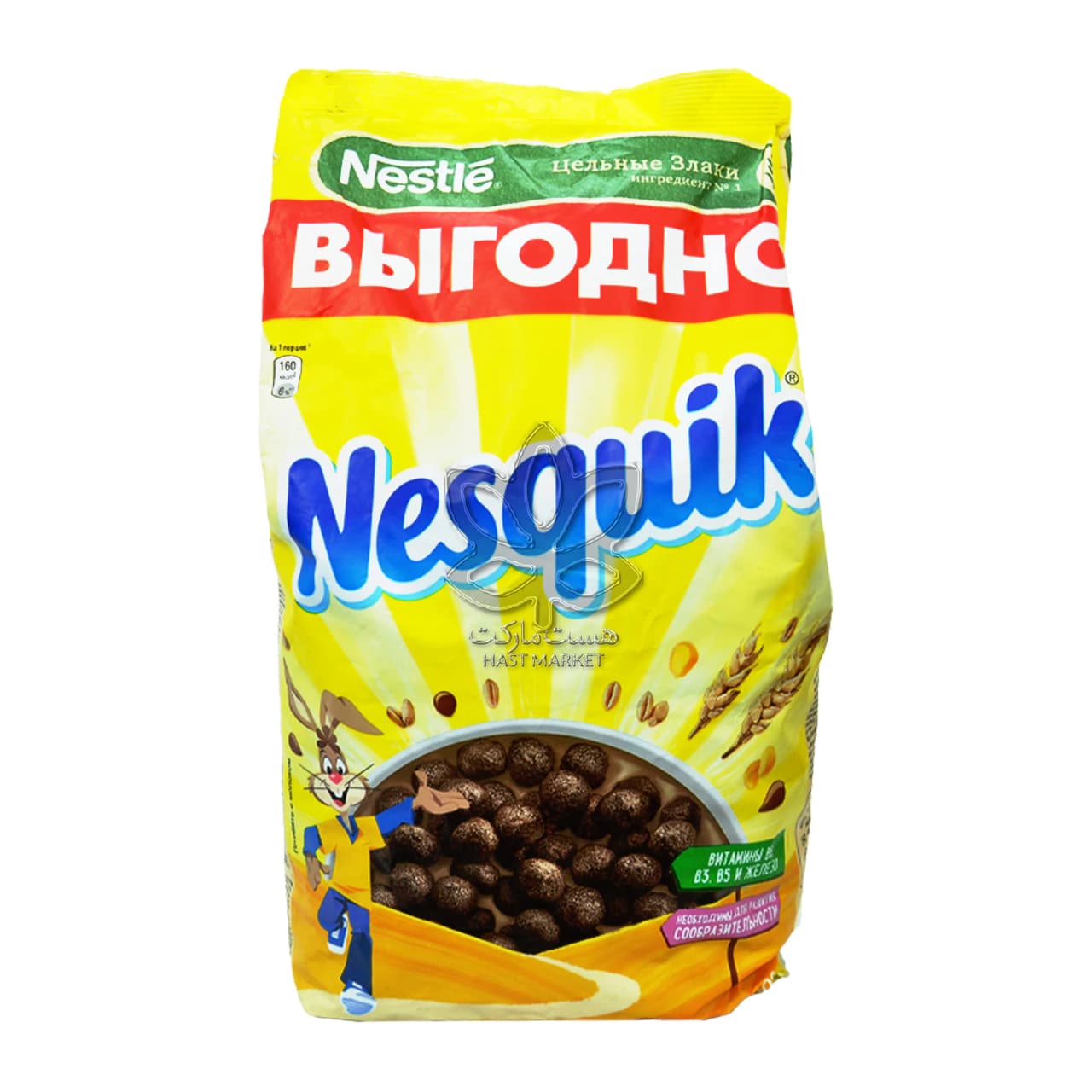 غلات صبحانه توپی شکلاتی ۵۰۰ گرم نسکوییک نستله – nesquick