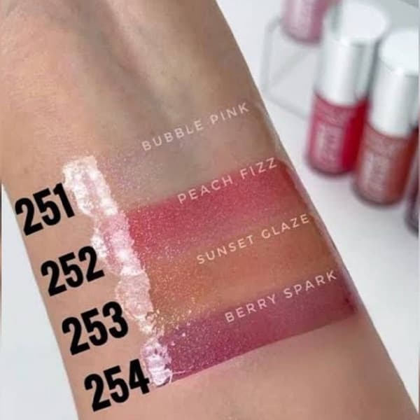 لیپ گلاس شیمر گلیز Shimmer Lip Glaze گلدن رز — تصویر ۲