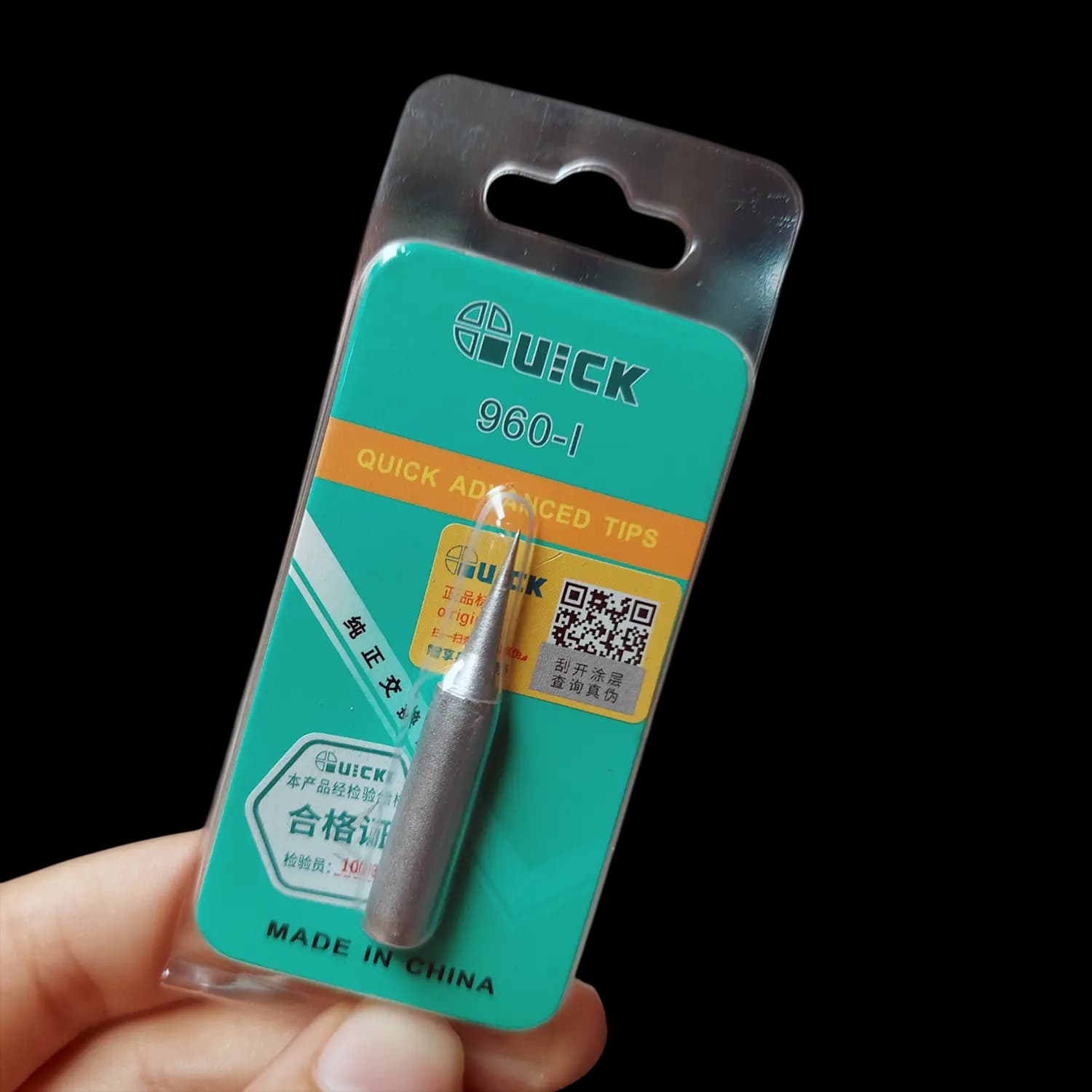 نوک هویه سرصاف پک سبز کوییک مدل QUICK 960-I — تصویر ۴