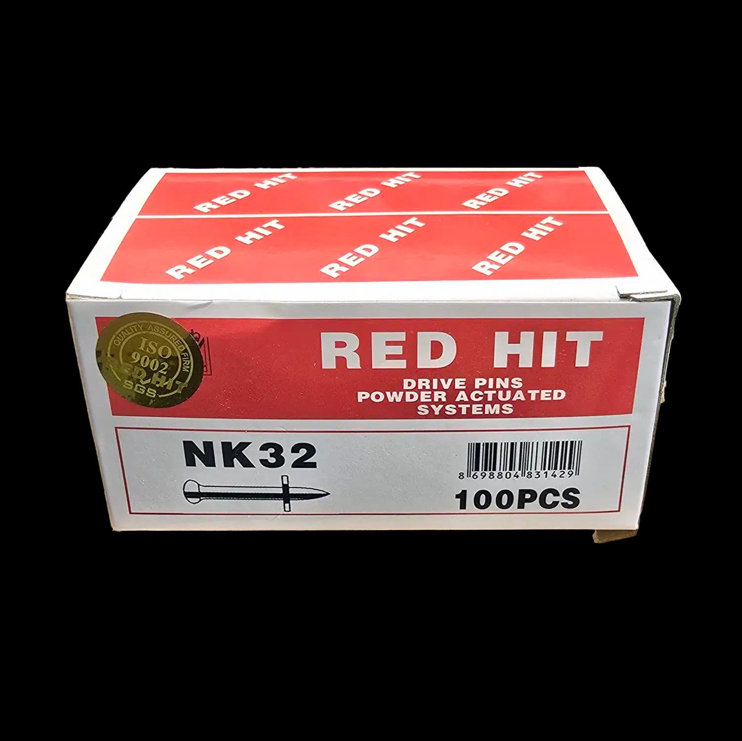 میخ و چاشنی رد هیت مدل RED HIT NK32 کارتن 5000 عددی — تصویر ۶