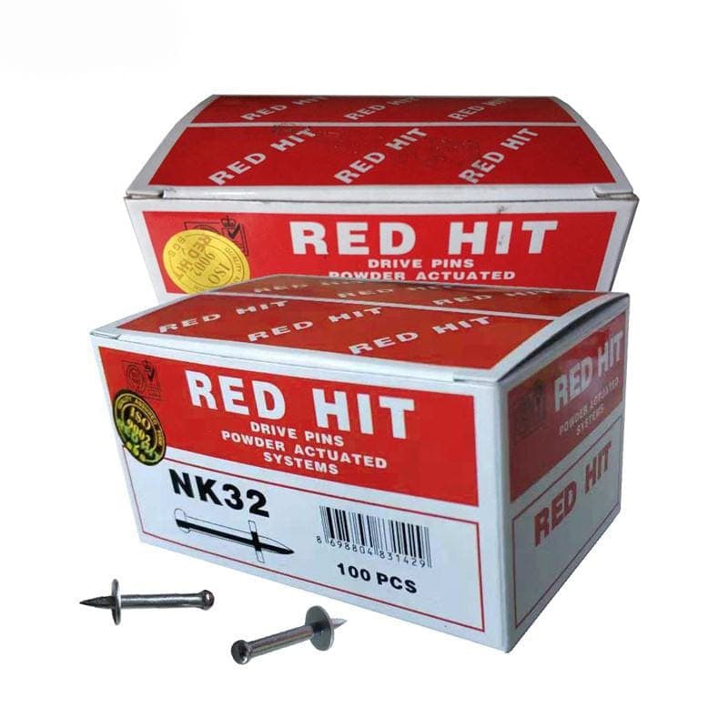 میخ و چاشنی رد هیت مدل RED HIT NK32 کارتن 5000 عددی — تصویر ۲