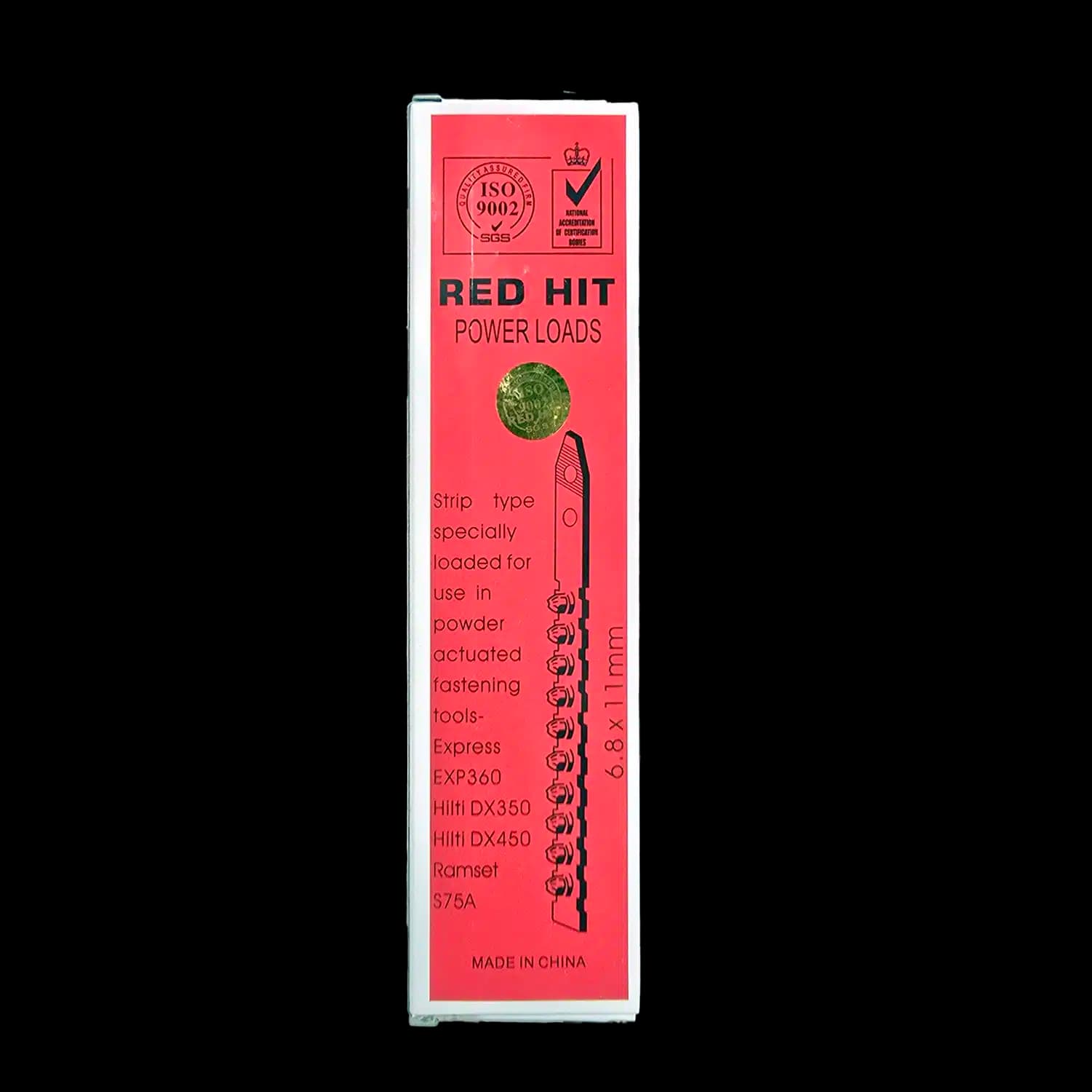 میخ و چاشنی رد هیت مدل RED HIT NK32 کارتن 5000 عددی — تصویر ۵
