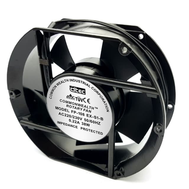 فن بلبرینگی 220 ولت مدل 17251 ابعاد 15x17x5
