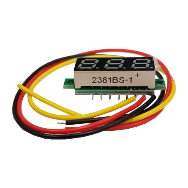 ماژول ولتمتر مدل RED 0.28 0-100V DC — تصویر ۴