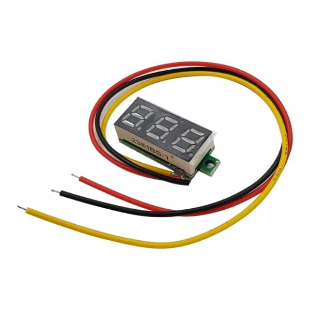 ماژول ولتمتر مدل RED 0.28 0-100V DC
