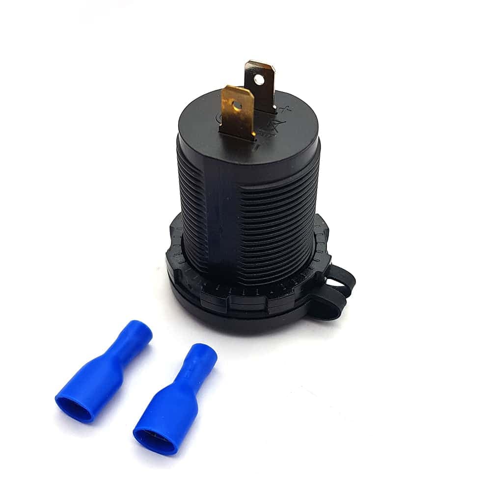 شارژر روپنلی خودرو با دو خروجی مدل 5V 1A و USB 5V 2.1A — تصویر ۴