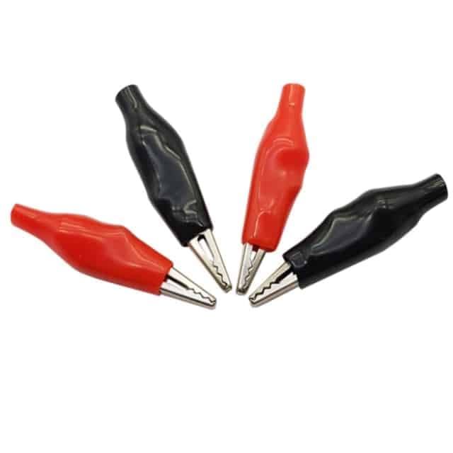 گیره سوسماری بزرگ مدل Large Alligator Clip مجموعه دو عددی — تصویر ۳